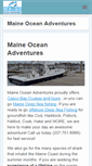 Mobile Screenshot of maineoceanadventures.com